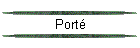 Porté